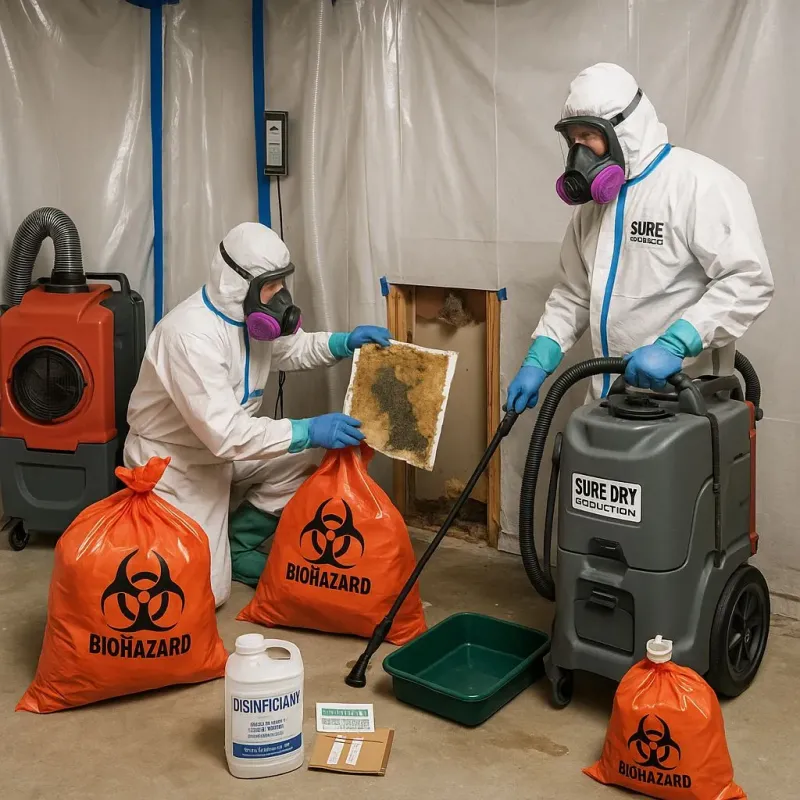 Contaminated Water Handling Protocols process in Shawano, WI