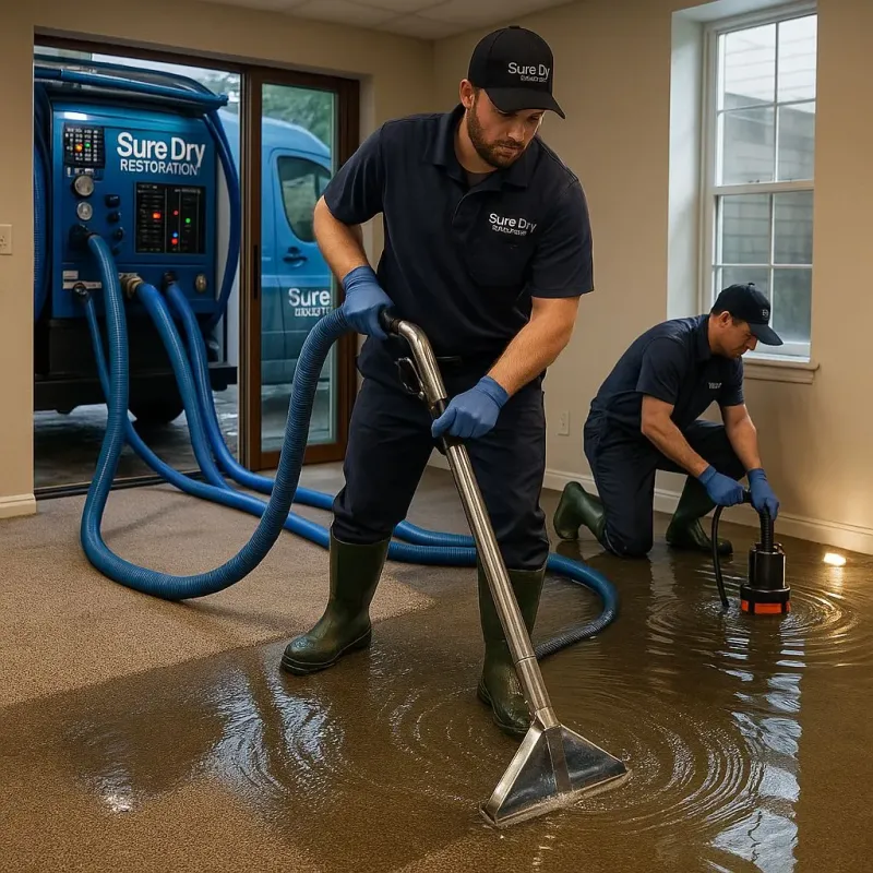 Water Extraction and Removal process in Shawano, WI